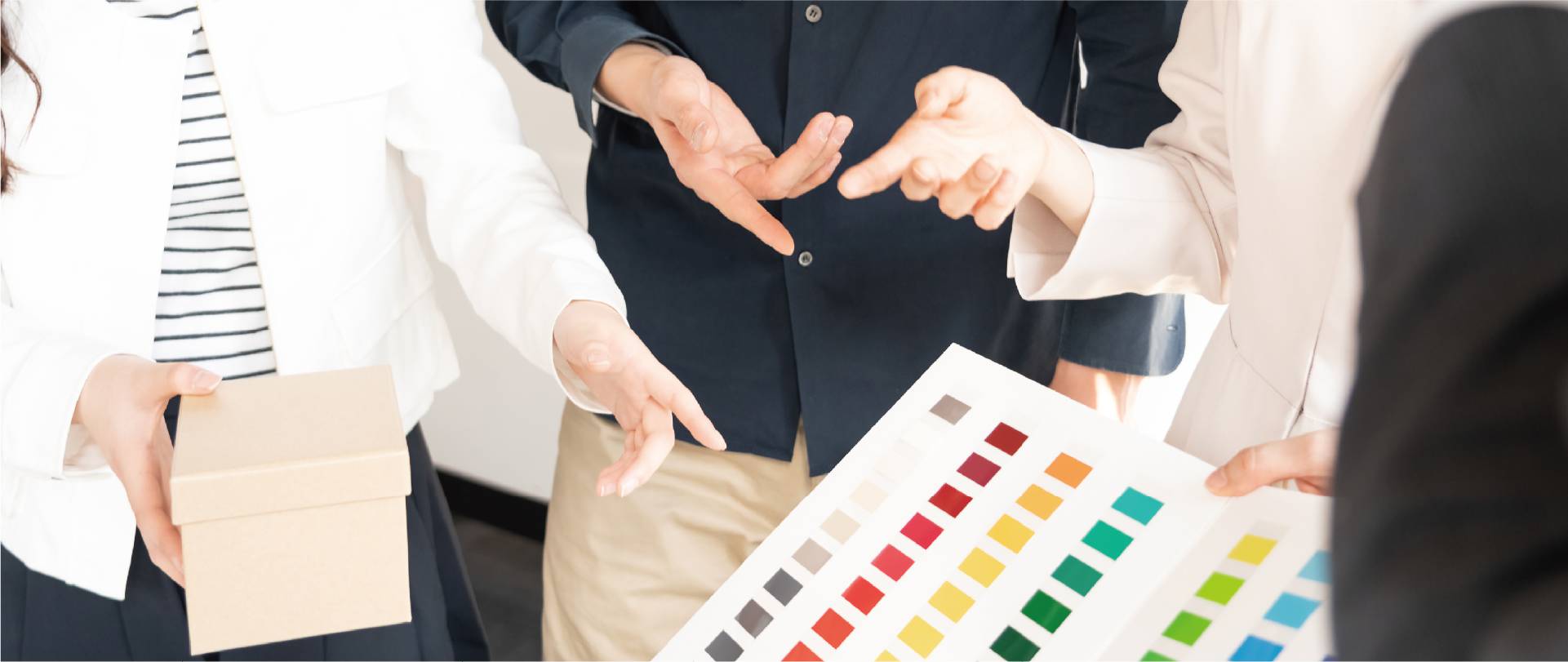 お客様の心を包む